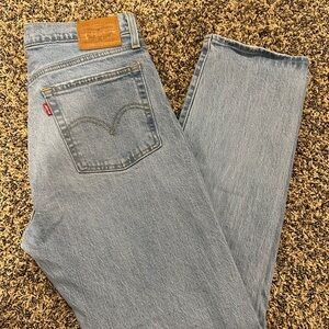 Levi's ribcage Light Wash Jeans